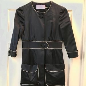 3/4 sleeve, 60% silk jacket